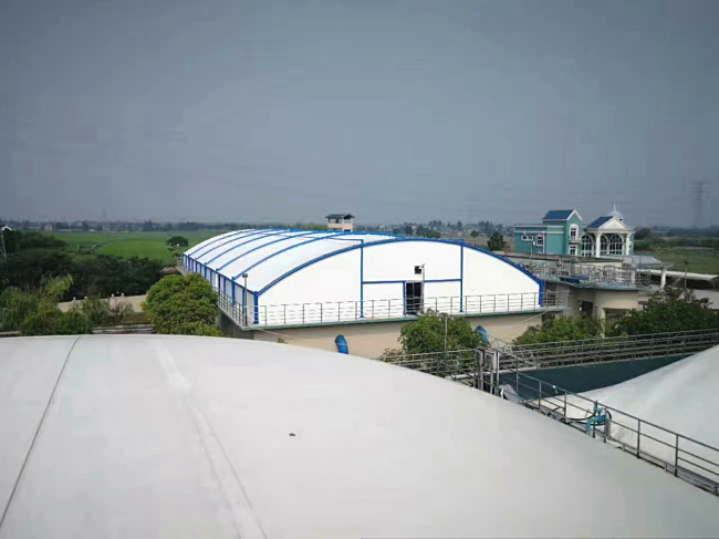 膜結構污水池蓋